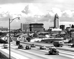 Los Angeles Freeway 1954 #1
